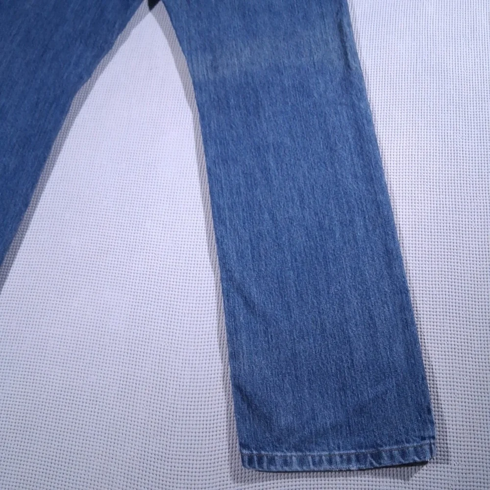 Cinch Up Mens Straight Leg Jeans Med Wash Blue Cotton Denim 31x32 (Fits 32x32)